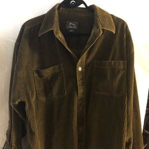 Cherokee corduroy button up